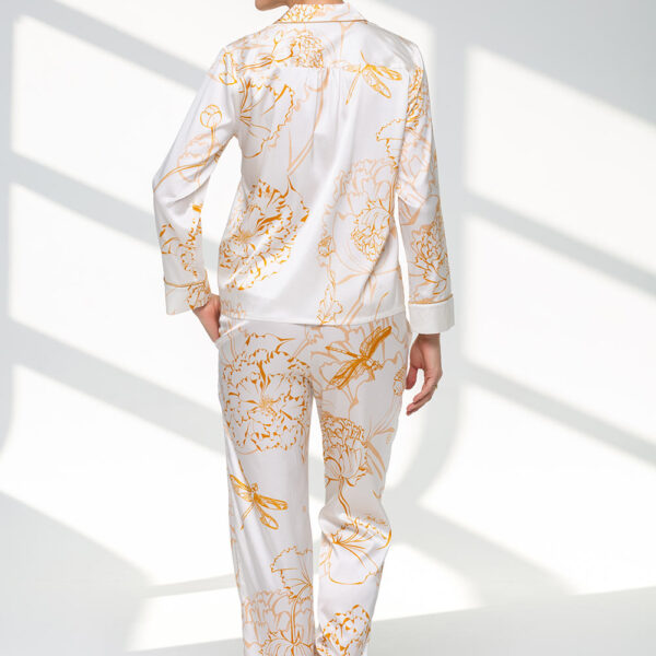 Hedvábné pyžamo PEONY PEARL 37 Feel the Silk 2 1