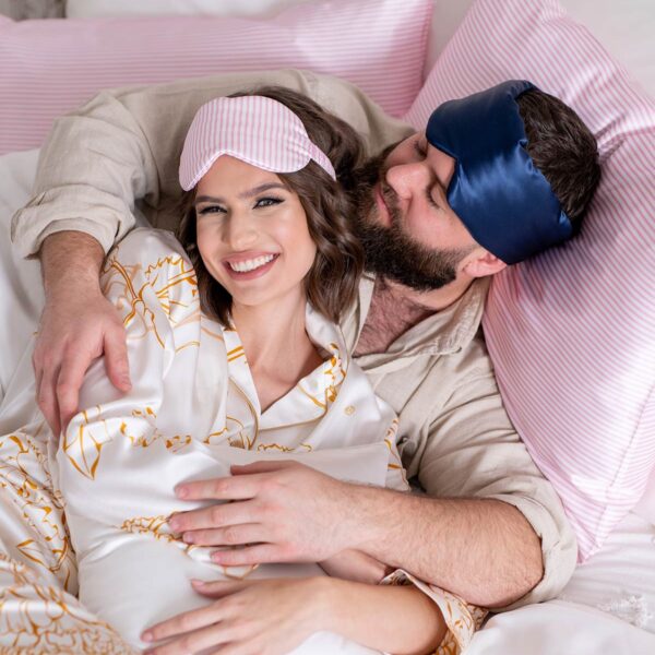 Hedvábné pyžamo PEONY PEARL 29 Feel the Silk 23 4